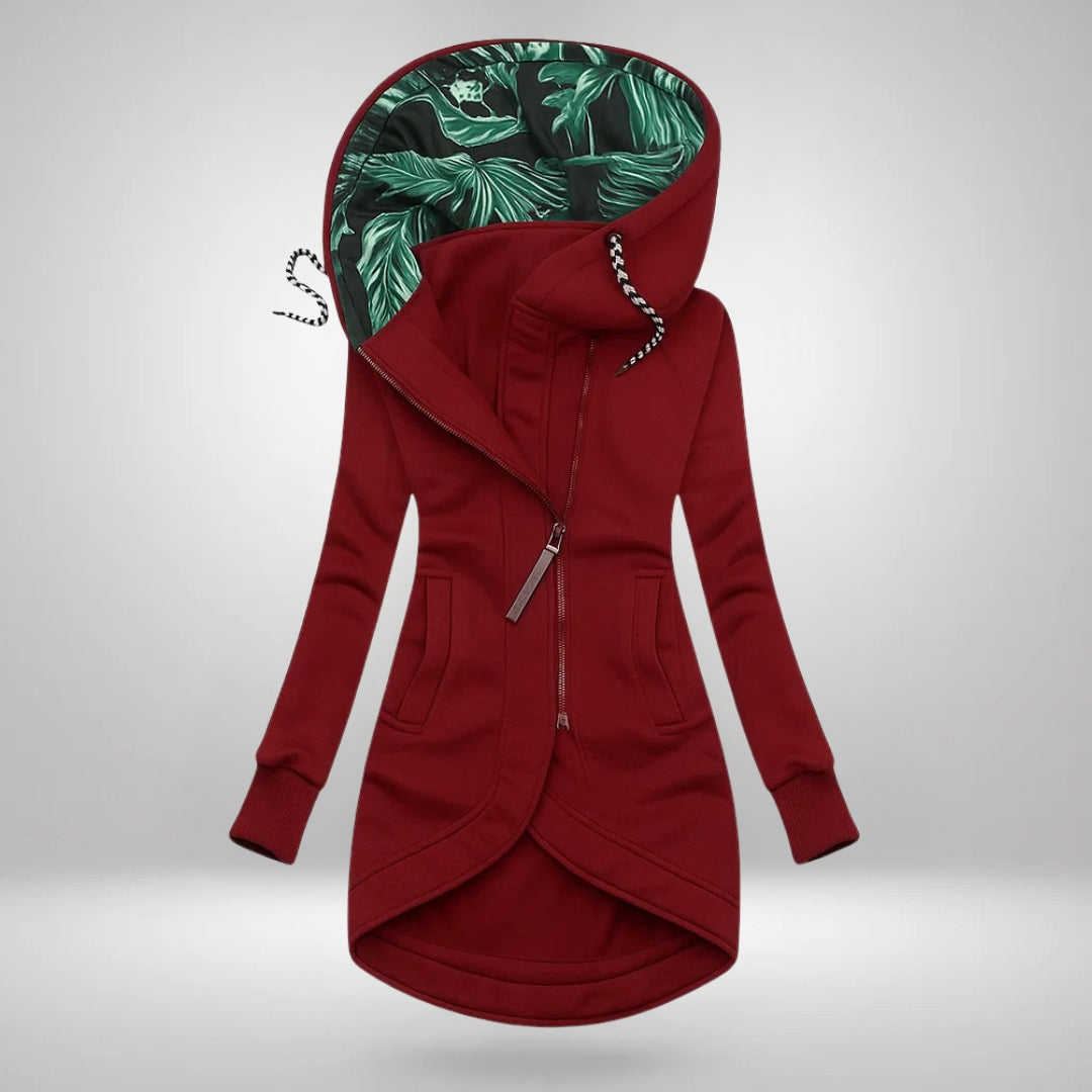 Elizabeth | Women’s Long Hooded Quilted Winter Coat