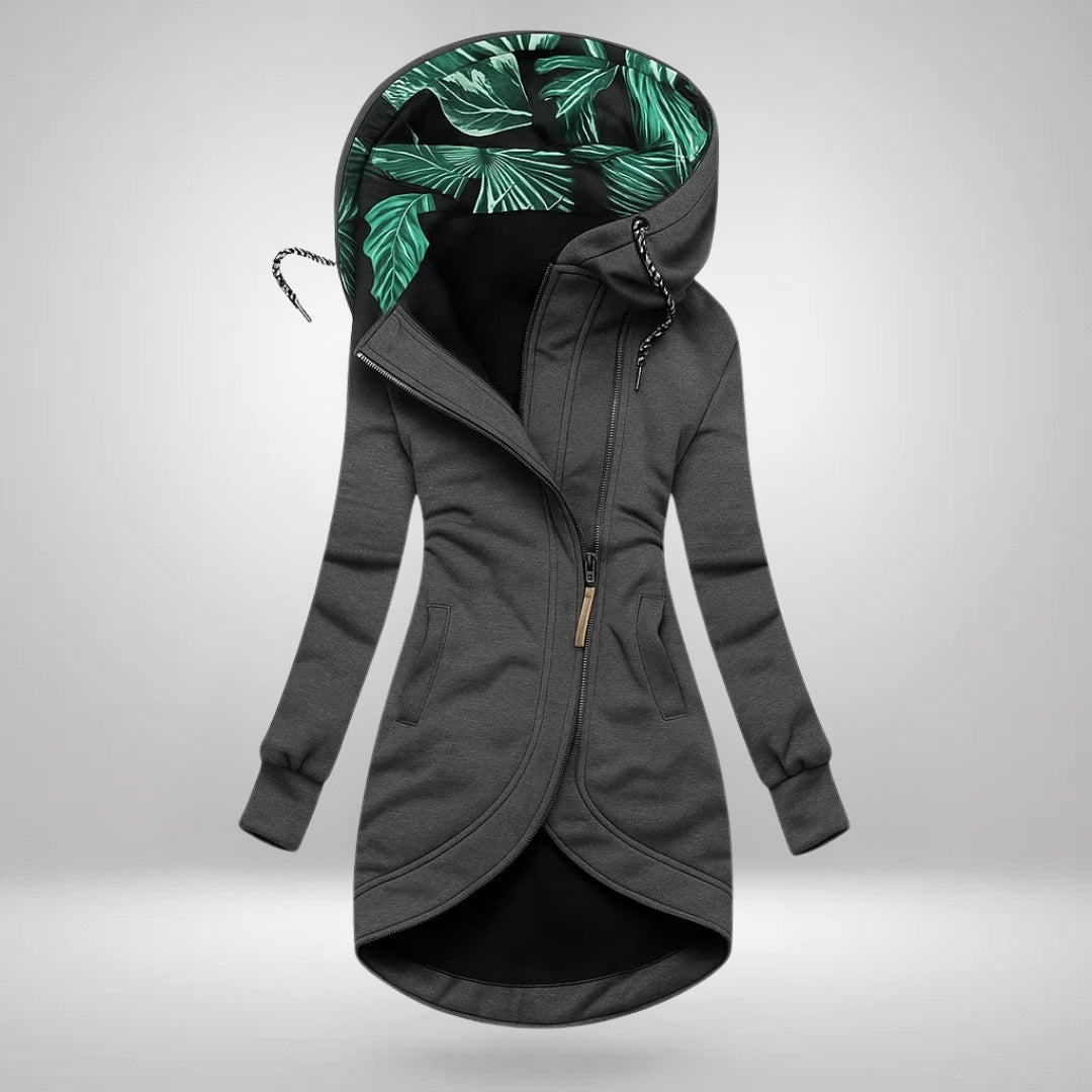 Elizabeth | Women’s Long Hooded Quilted Winter Coat