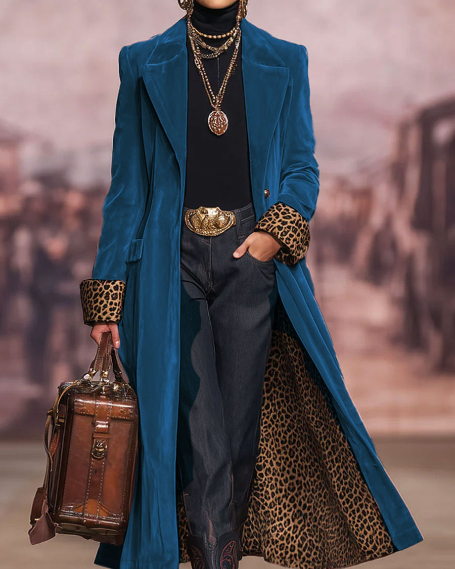 Anna | Velvet Tailored Coat