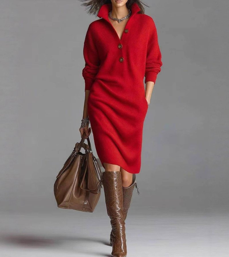 Juliet | Warm Knit Dress