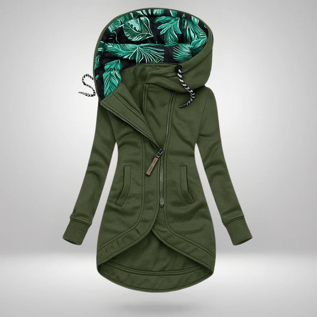 Elizabeth | Women’s Long Hooded Quilted Winter Coat