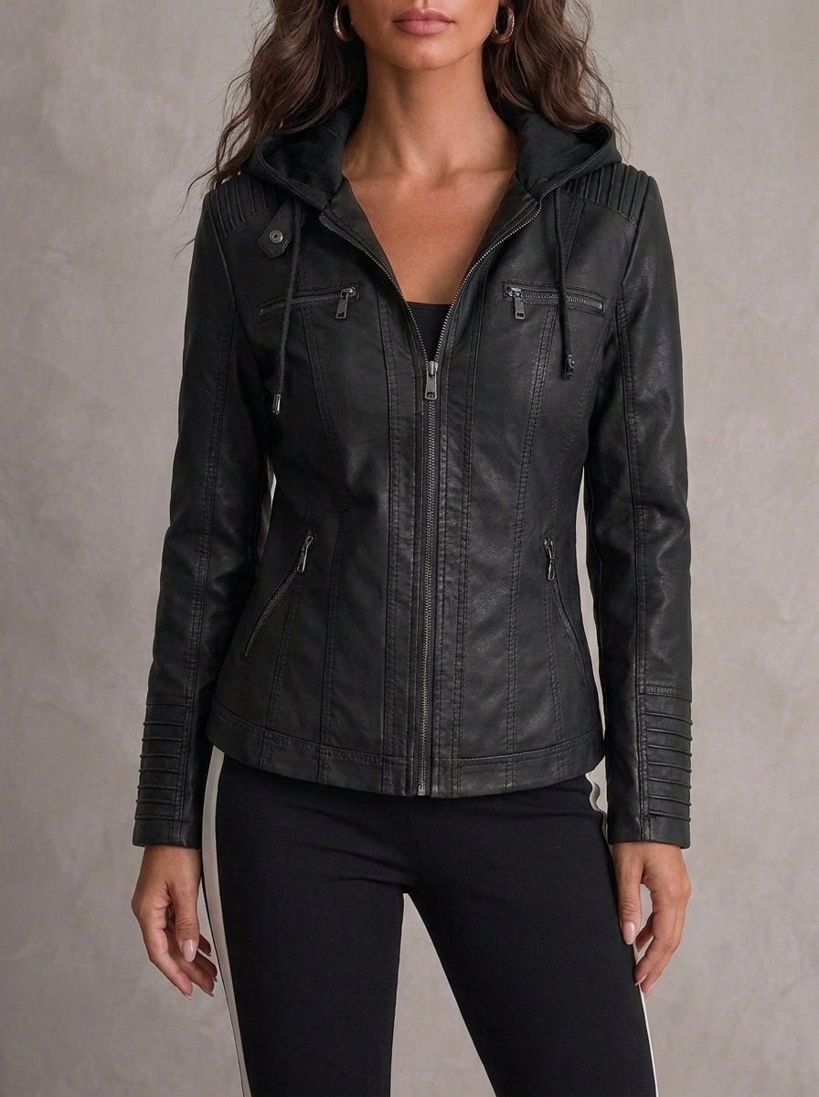 Jade |  Classic Leather Jacket