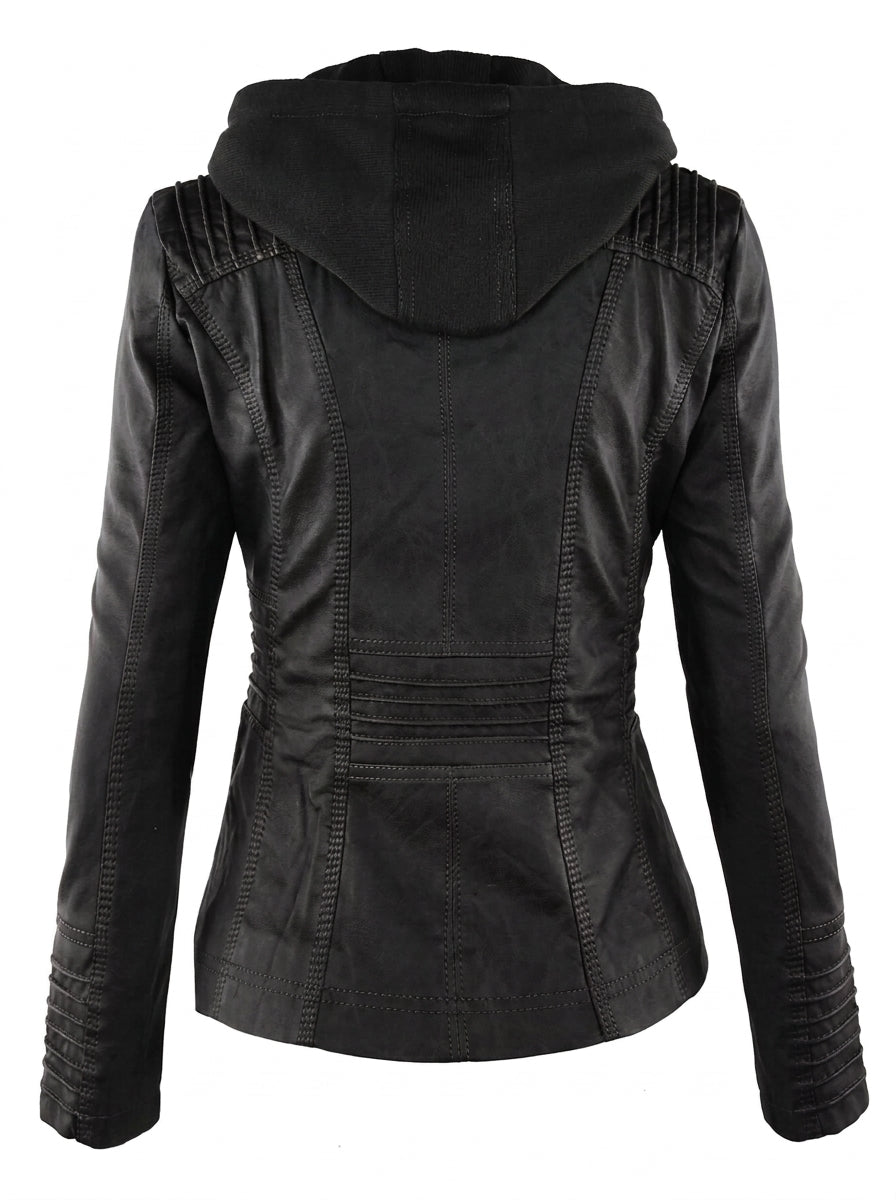 Jade |  Classic Leather Jacket