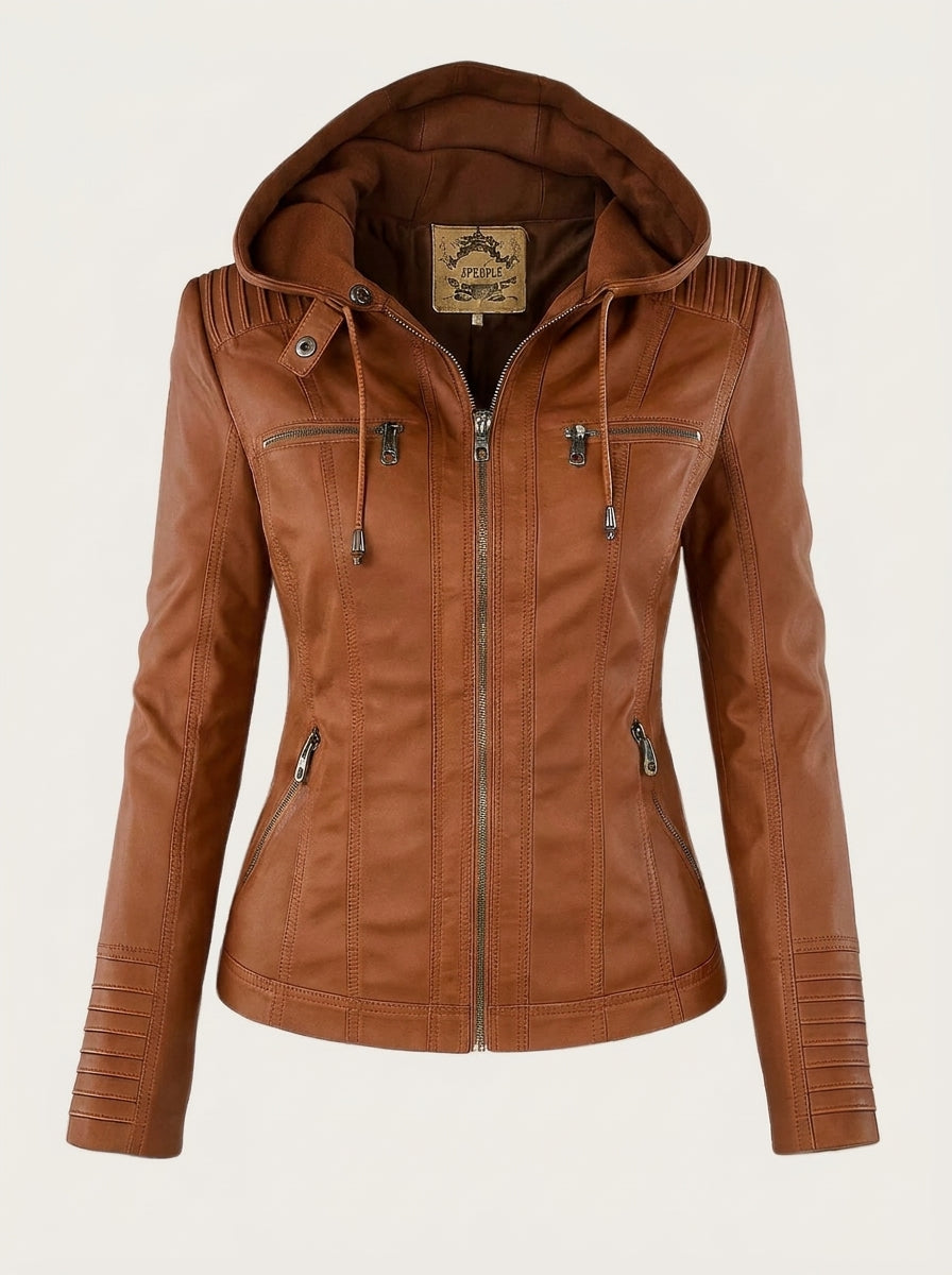 Jade |  Classic Leather Jacket