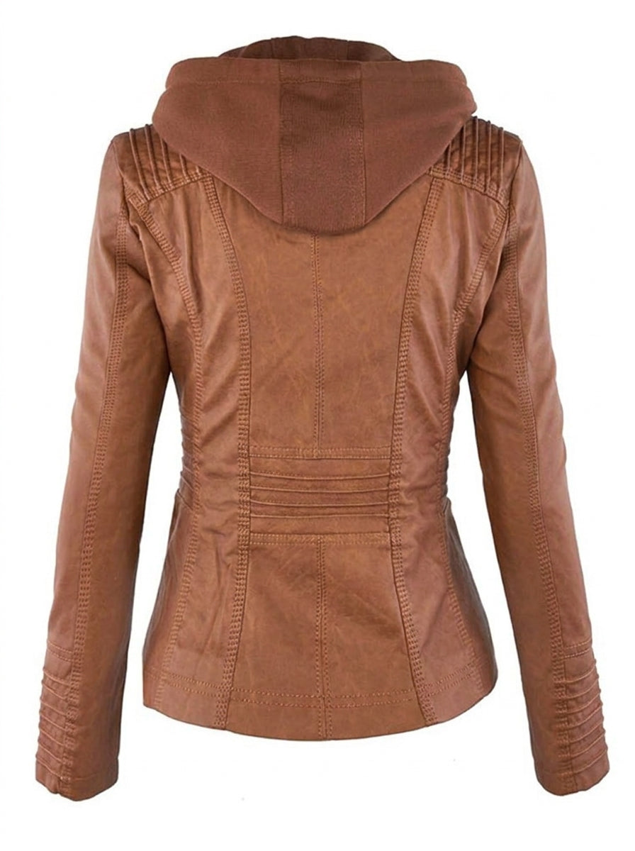 Jade |  Classic Leather Jacket