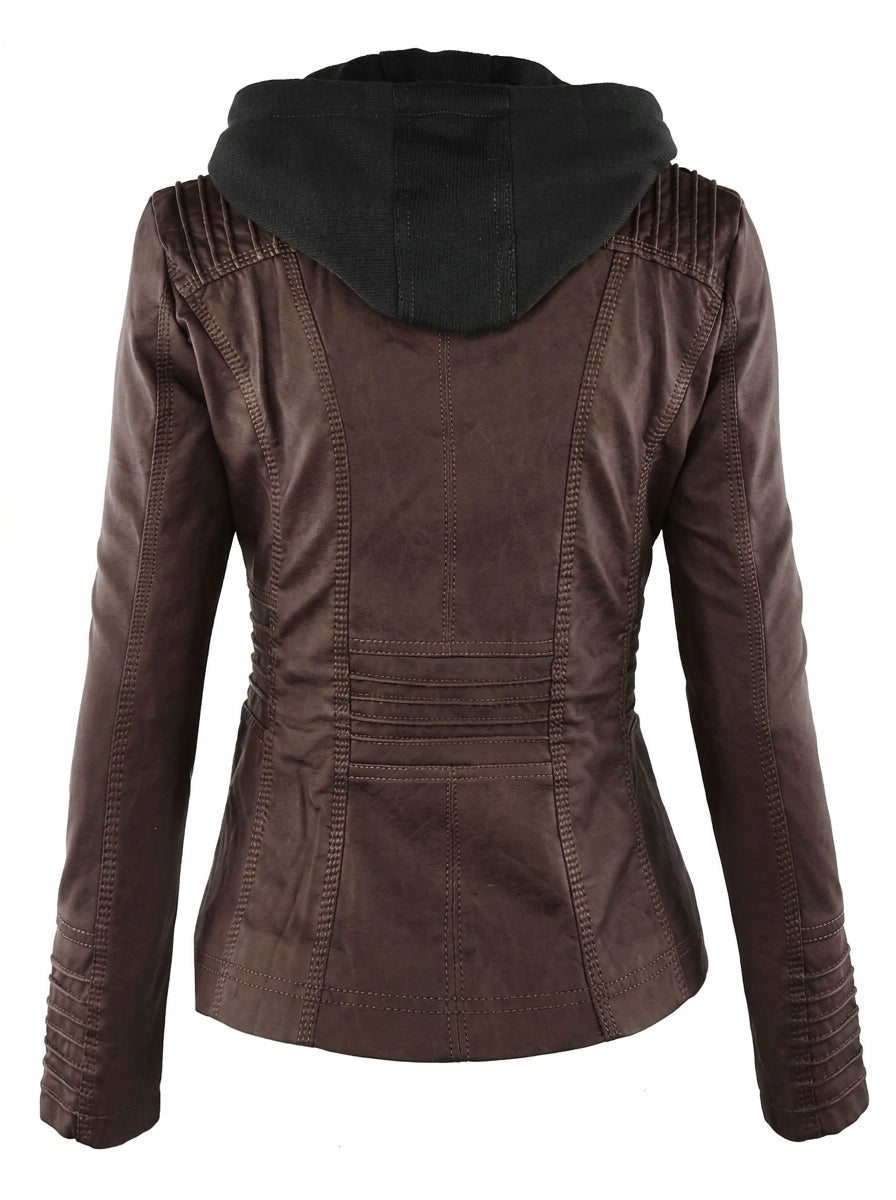 Jade |  Classic Leather Jacket