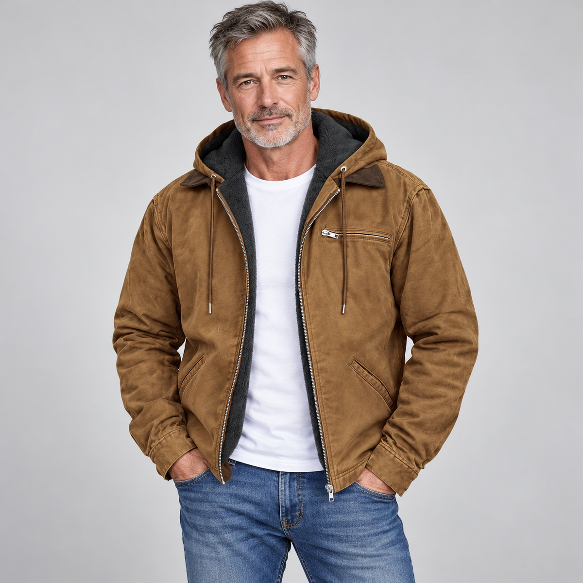 David | Casual Hooded Jacket