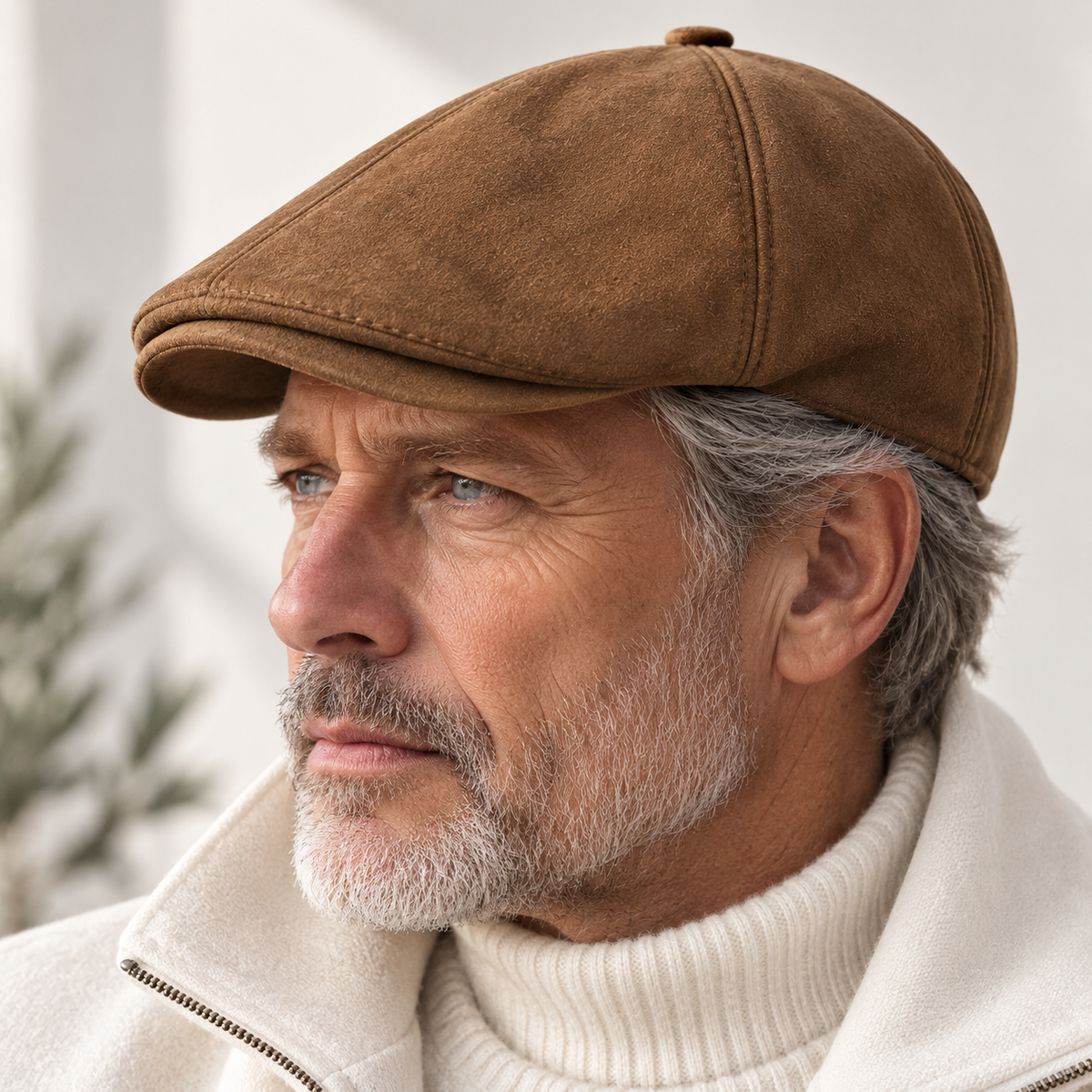 Alden | Suede Driving Cap