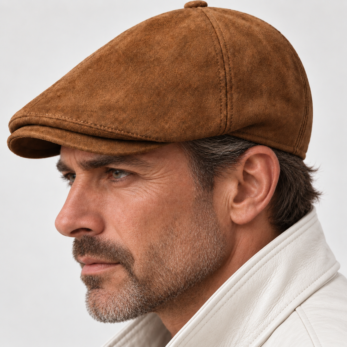 Alden | Suede Driving Cap