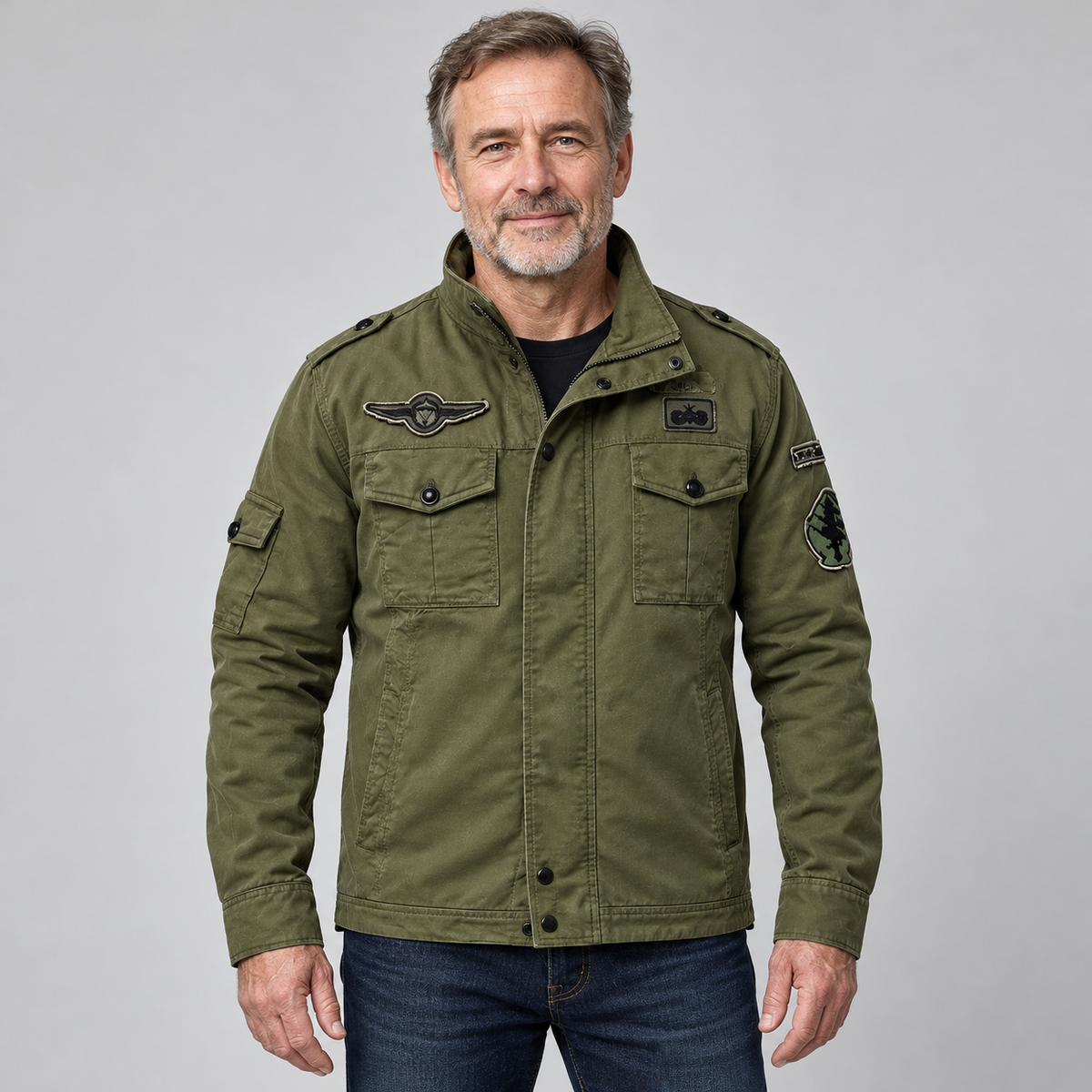 Noah | Structured Military Jacket