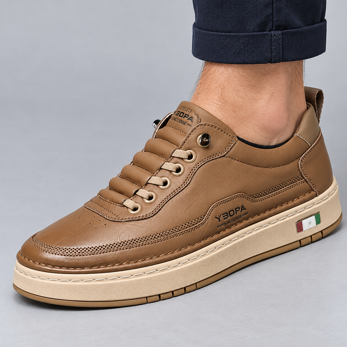 Lucetti | Genuine Leather Sneakers