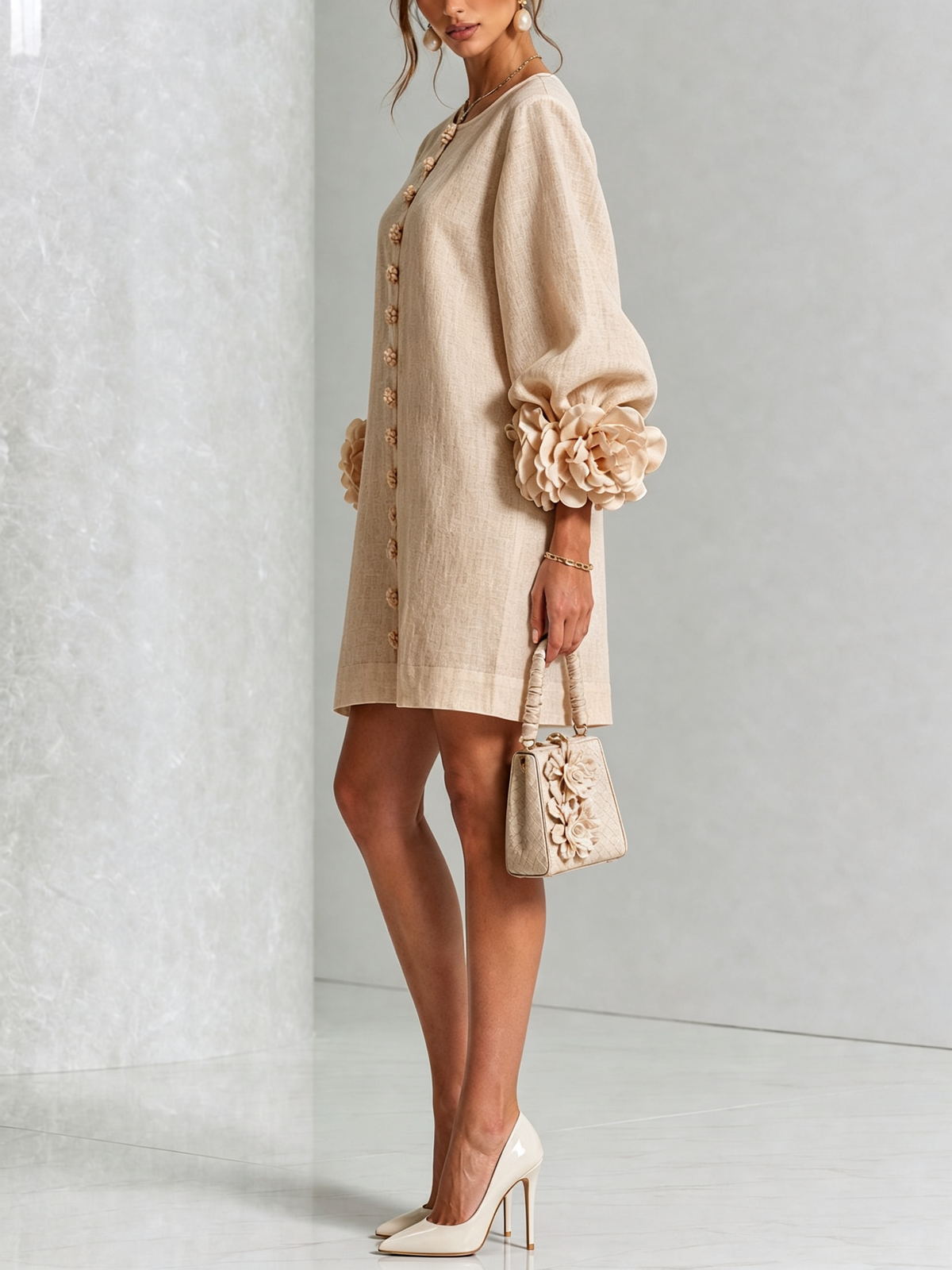 Rosie | Button-Down Mini Dress
