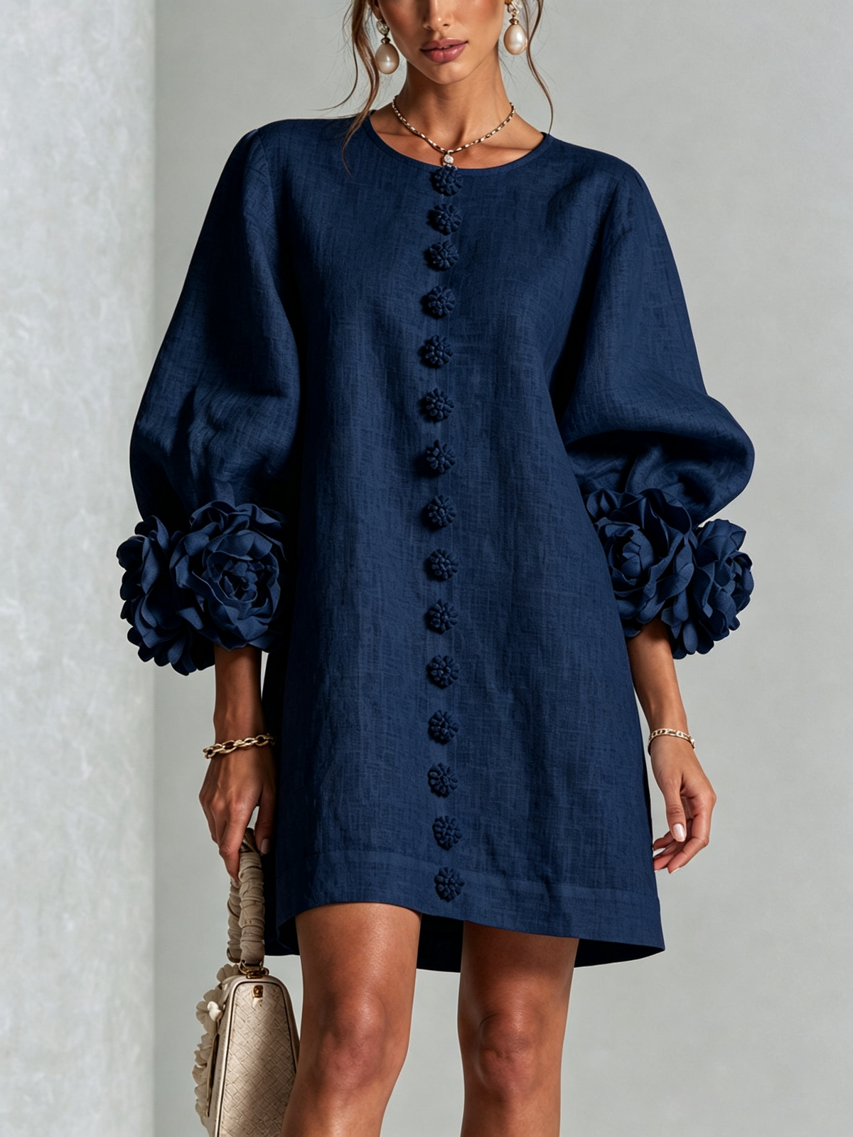 Rosie | Button-Down Mini Dress