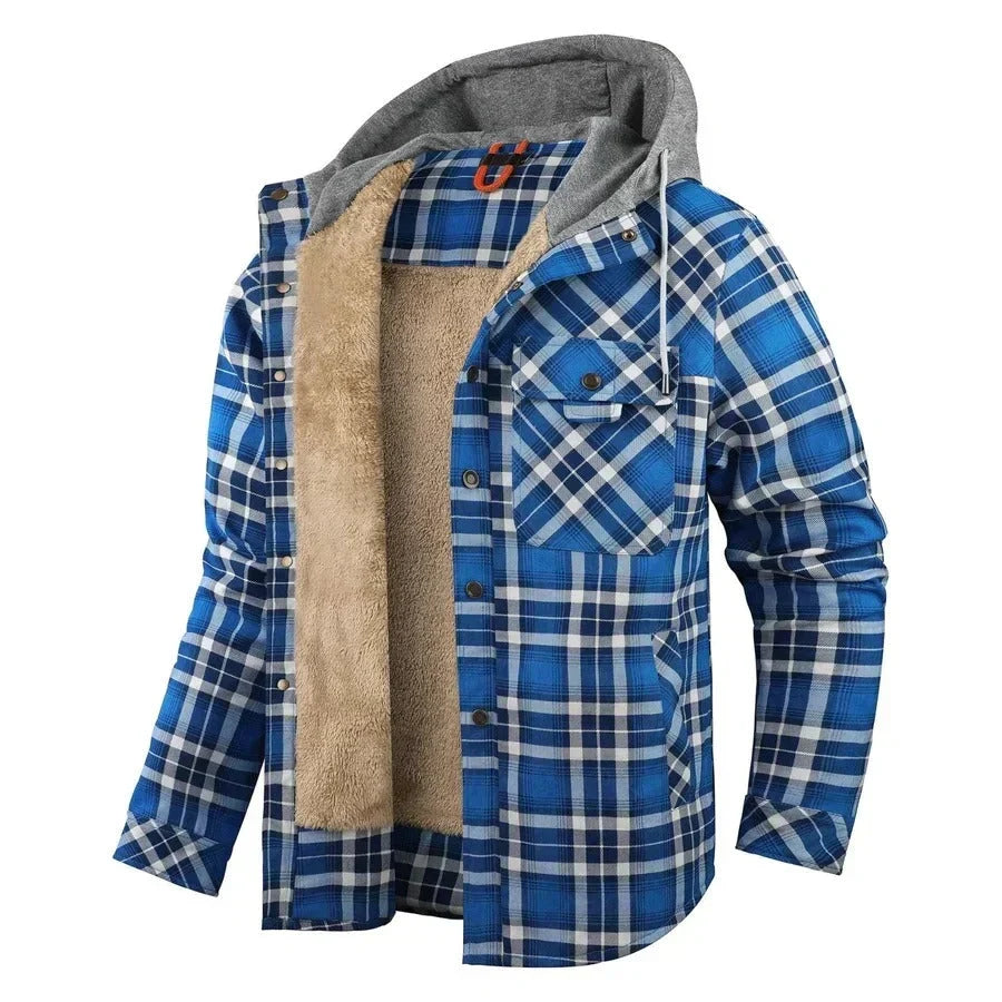 Castell | Lightweight Checkered Hoodie