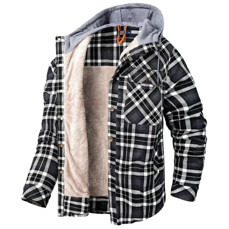 Castell | Lightweight Checkered Hoodie