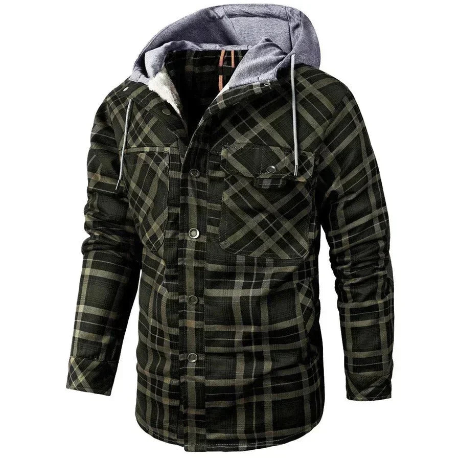 Castell | Lightweight Checkered Hoodie