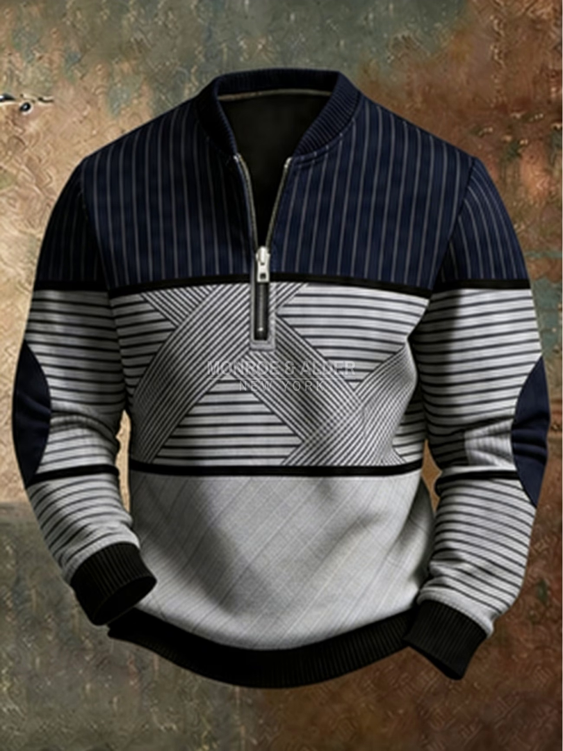 Conrad™ — Stylish Half-Zip Sweater