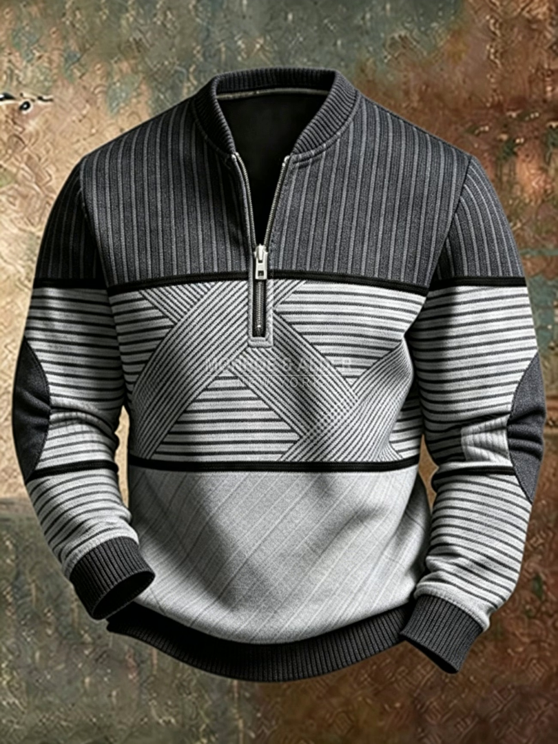 Conrad™ — Stylish Half-Zip Sweater