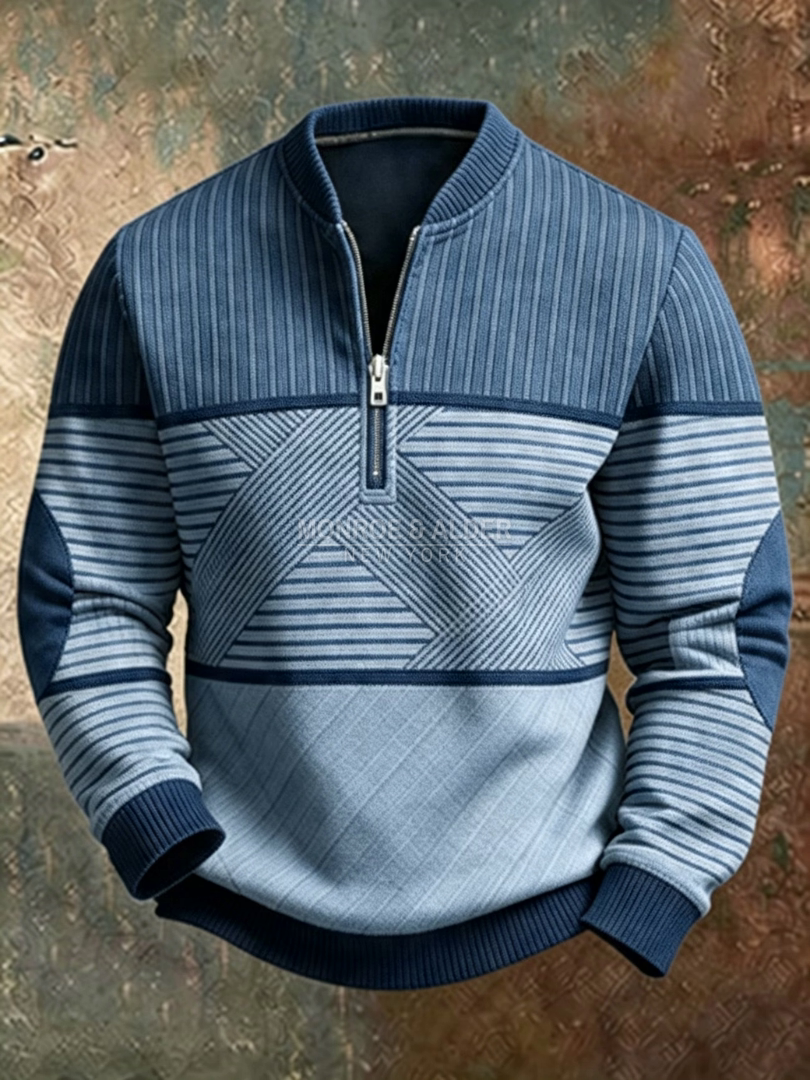 Conrad™ — Stylish Half-Zip Sweater