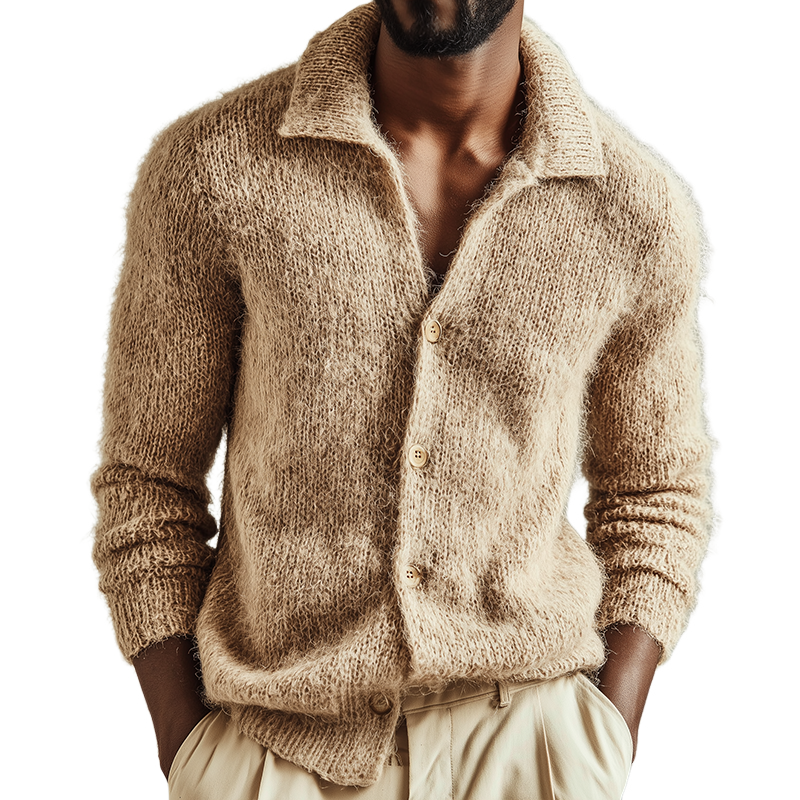 Gideon | Textured Knit Cardigan