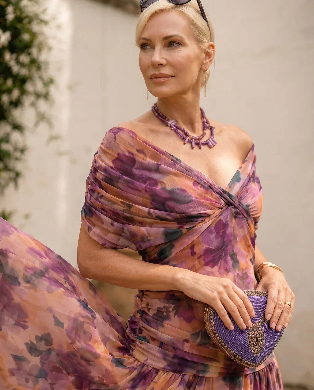 Eleanor | Elegant V-Neck Dress