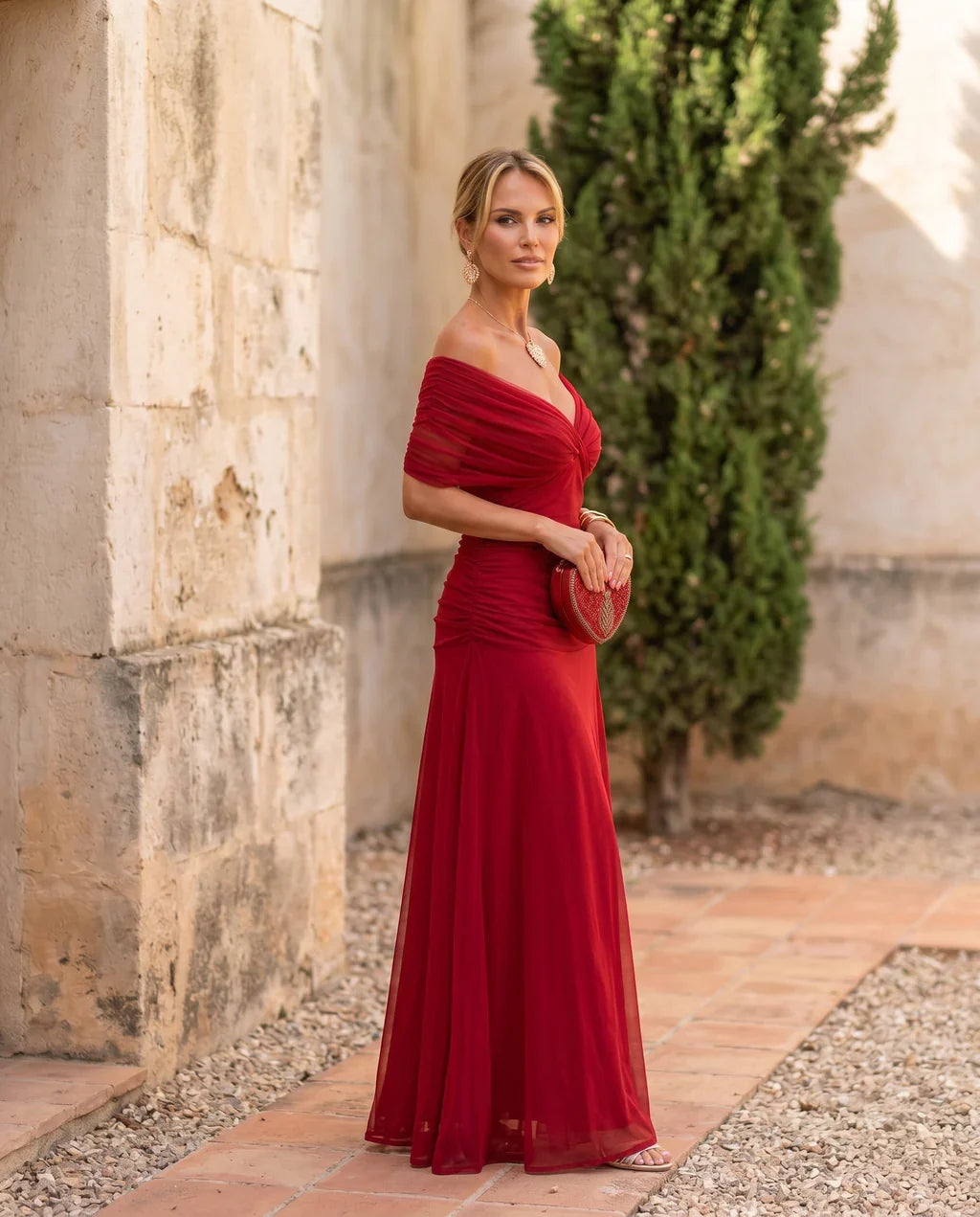 Eleanor | Elegant V-Neck Dress