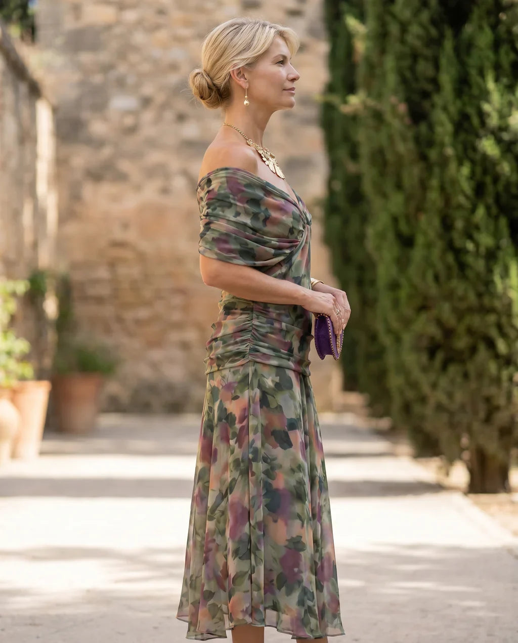 Eleanor | Elegant V-Neck Dress