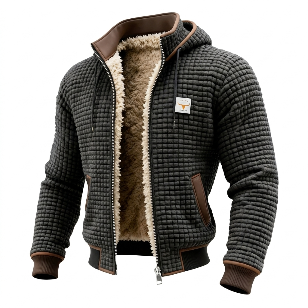 George | Retro jacket with hood and zip