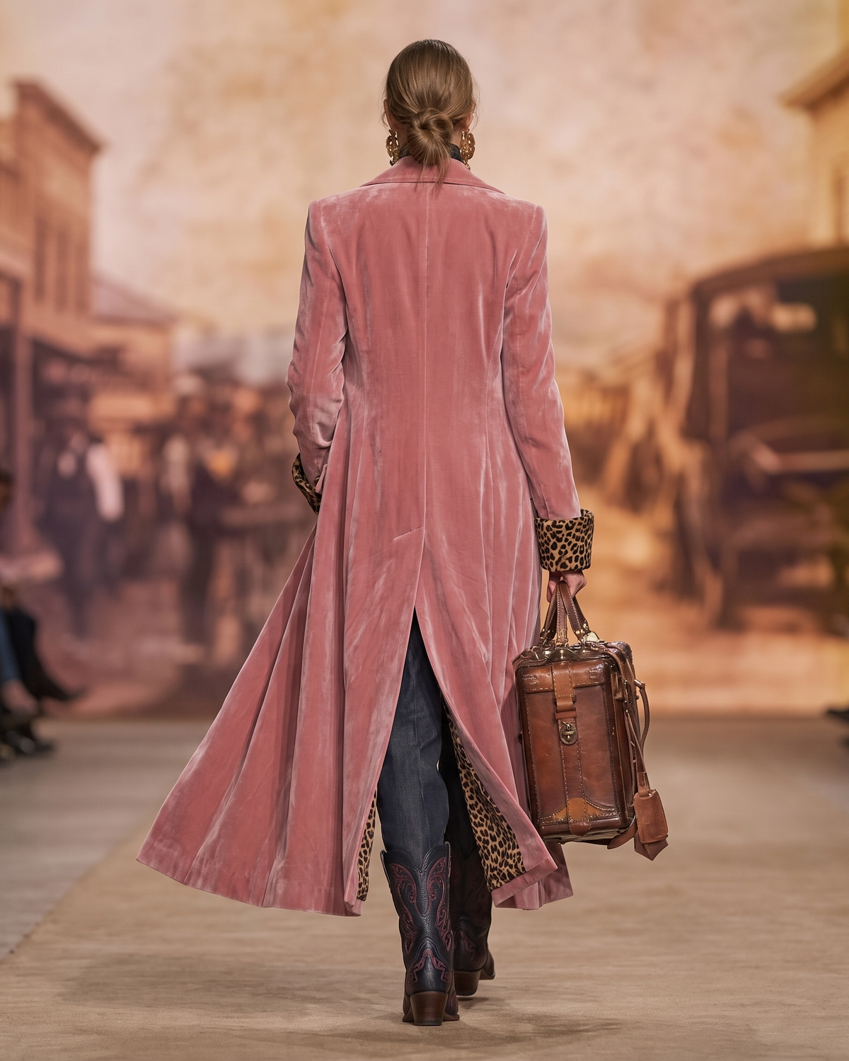 Anna | Velvet Tailored Coat