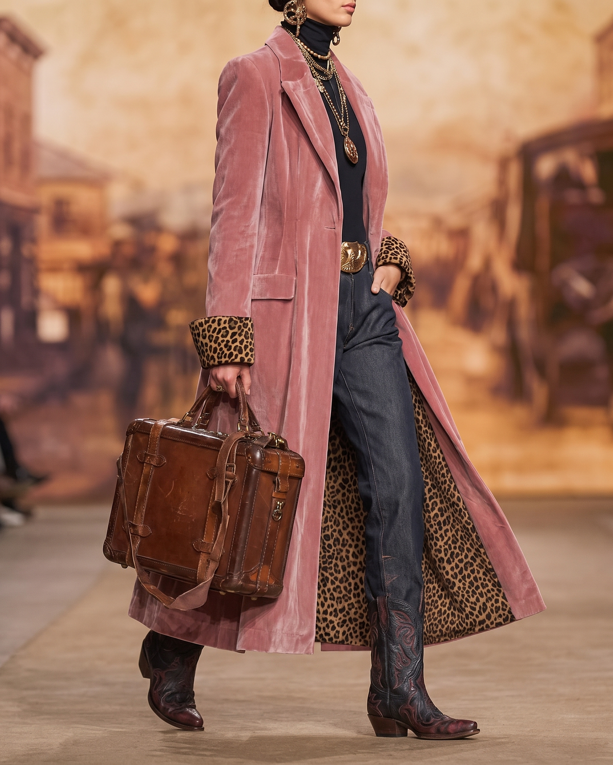 Anna | Velvet Tailored Coat