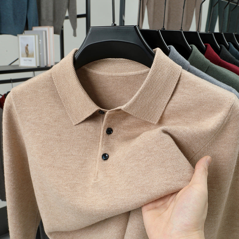 Rick | Premium Cashmere Polo Sweater