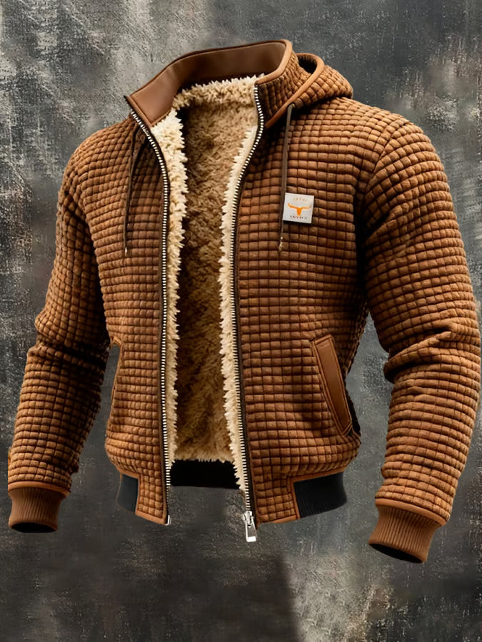 George | Retro jacket with hood and zip