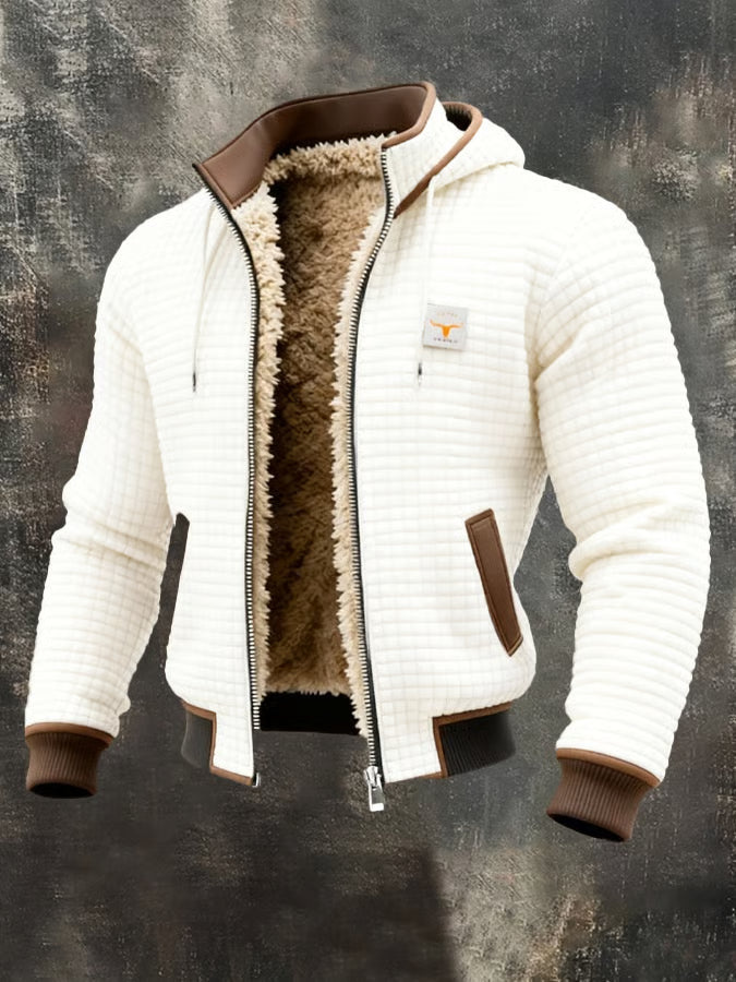George | Retro jacket with hood and zip