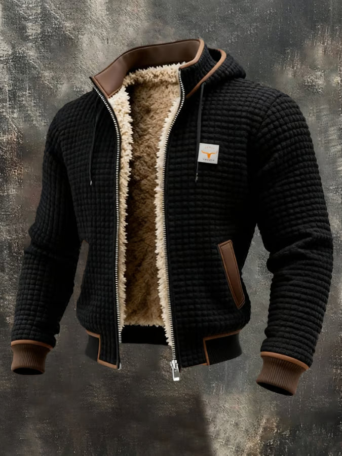 George | Retro jacket with hood and zip
