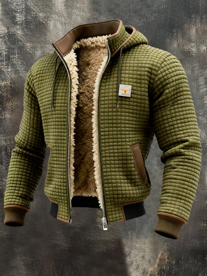 George | Retro jacket with hood and zip